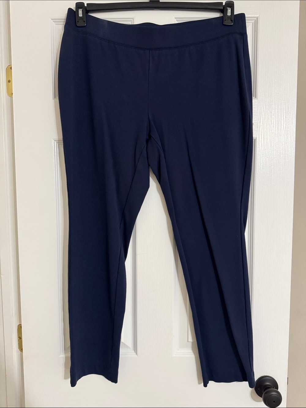 Women’s Navy Stretch Ponte Pants